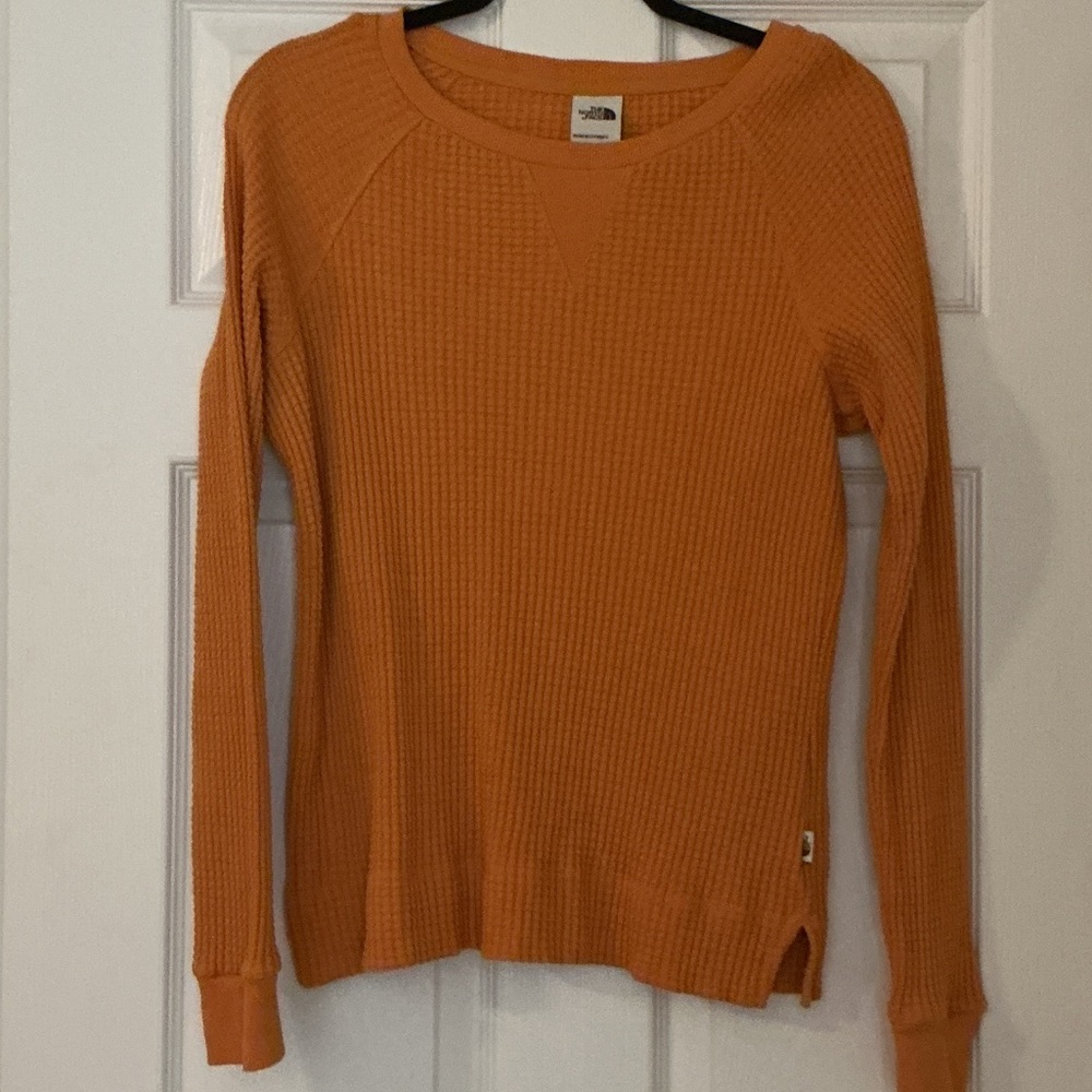 The North Face Women's Vibrant Orange Crew Neck Sweater